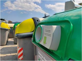Cos de gunoi inteligent RecySmart – descarcare spate